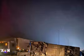 Quảng Trị: Lật xe khách trên Quốc lộ 1A khiến 3 người bị thương 