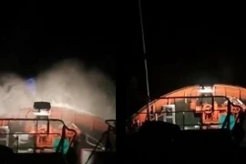 Chìm tàu, 10 thuyền viên mất tích trên biển Hà Tĩnh