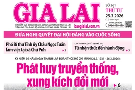 Báo Gia Lai số thứ tư ngày 25-3-2026