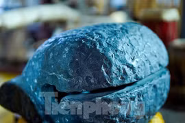 Bộ chuông mõ độc lạ ở triển lãm Phật giáo Vesak 2025