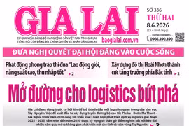 Báo Gia Lai số thứ hai ngày 8-6-2026