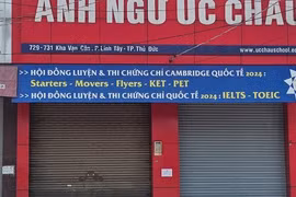 Một trung tâm Anh ngữ tại TP HCM thu tiền tỉ rồi đột ngột đóng cửa