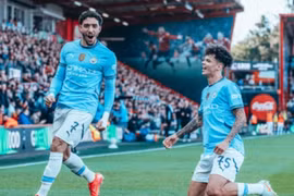 Ngược dòng hạ Bournemouth, Man City bùng nổ ở tứ kết FA Cup