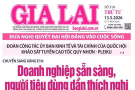 Báo Gia Lai số thứ tư ngày 13-5-2026