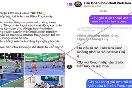 Xuất hiện chiêu lừa mới liên quan Pickleball