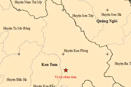 Vừa xảy ra động đất 3 độ ở Kon Tum