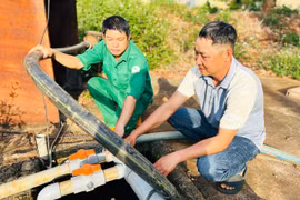 Nhiều sáng kiến, cải tiến kỹ thuật được áp dụng vào thực tế đã góp phần nâng cao hiệu quả sản xuất kinh doanh của Công ty Cao su Mang Yang. Ảnh: Đ.Y