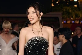 Nguyễn Cao Kỳ Duyên quyến rũ dự sự kiện trước thềm 'chinh chiến' Miss Universe