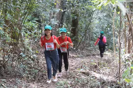 Các VĐV sẽ được khám phá con đường mòn giữa rừng già Kon Ka Kinh. Ảnh: L.V.N