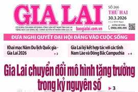 Báo Gia Lai số thứ hai ngày 30-3-2026