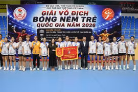 Đội U18 nữ Gia Lai giành huy chương bạc Giải vô địch bóng ném trẻ quốc gia 2026. 