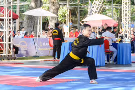 Đoàn đất Võ tham dự 9 VĐV