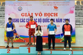 Gia Lai giành 6 huy chương tại Giải vô địch wushu các CLB toàn quốc năm 2026.