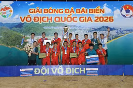 Đà Nẵng giành ngôi vô địch tại Giải bóng đá bãi biển vô địch quốc gia năm 2026