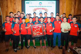 Bình Định FC nằm ở bảng D Giải bóng đá 7 người vô địch đồng hương toàn quốc 2025