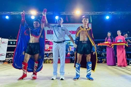 Sôi động Đêm võ đài Bình Định tại xã Hoài Ân