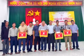 VĐV Trần Duy Trung đoạt giải nhất Giải cờ tướng Đại hội TDTT phường Quy Nhơn Tây năm 2026.