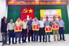 VĐV Trần Duy Trung đoạt giải nhất Giải cờ tướng Đại hội TDTT phường Quy Nhơn Tây năm 2026.