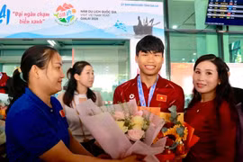 Đón HLV, VĐV đoạt thành tích cao tại Giải Cúp Kickboxing thế giới năm 2026. 