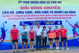 Ban Chỉ huy quân sự xã Phù Mỹ giành giải nhất 