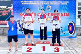 CLB Bắn cung Bình Định thống trị tại Giải bắn cung tỉnh Gia Lai lần thứ I 