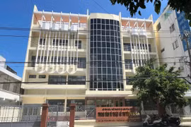 Khu ký túc xá vừa hoàn thành việc sửa chữa, cải tạo.