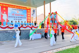 Hơn 500 VĐV tranh tài Đại hội TDTT phường An Nhơn năm 2026. 