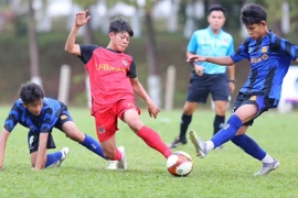 Các đội bóng trẻ Gia Lai khởi đầu khó khăn tại vòng loại U15 quốc gia 2026.