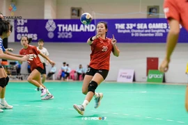 Cô gái Gia Lai cùng đồng đội giành huy chương vàng bóng ném nữ SEA Games 33.