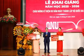 Trường Đại học Quy Nhơn khai giảng năm học 2025-2026, chào đón gần 4.800 tân sinh viên