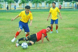 Khai mạc Giải bóng đá nam Đại hội Thể dục thể thao phường Hoài Nhơn Bắc lần 1 - năm 2026.