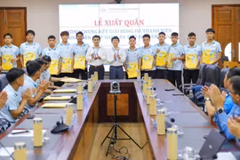 Đội bóng nam Trường Đại học Quy Nhơn xuất quân tham dự Vòng chung kết Giải bóng đá Thanh niên sinh viên Việt Nam năm 2026