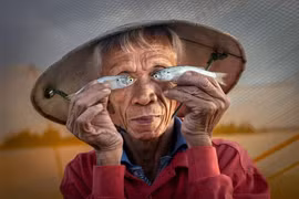 Bức ảnh "Mắt cá" giành giải nhất cuộc thi nhiếp ảnh quốc tế