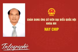 Chân dung ứng cử viên đại biểu Quốc hội khóa XVI Nay Chip