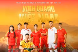 Đội tuyển Việt Nam ra mắt mẫu trang phục mới trước thềm Vòng loại Asian Cup