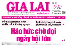 Báo Gia Lai số thứ sáu ngày 13-3-2026