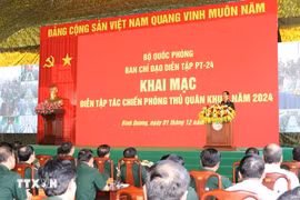 Thông tin ban đầu vụ việc mất an toàn trong diễn tập tại Quân khu 7