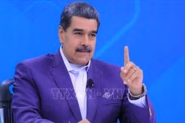 Tổng thống Venezuela Nicolas Maduro. Ảnh: IRNA/TTXVN