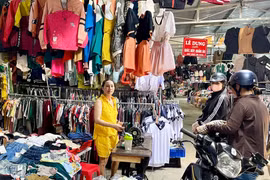 Chợ Kbang có quy mô hạng 2, được đầu tư khang trang, thu hút nhiều hộ vào kinh doanh. Ảnh: V.T