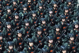 Mãn nhãn màn hợp luyện của 36 khối diễu binh hợp luyện cho đại lễ 30.4