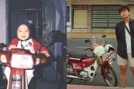 Chàng trai phượt xuyên Việt trên chiếc xe máy 30 năm tuổi của ba