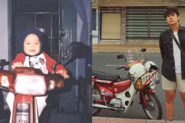 Chàng trai phượt xuyên Việt trên chiếc xe máy 30 năm tuổi của ba