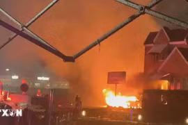 Mỹ xác nhận 7 người thiệt mạng trong vụ rơi máy bay ở Philadelphia