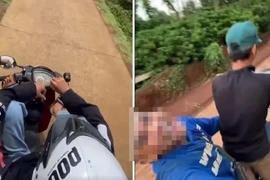 Xác minh facebook 'Cậu Cả' đăng tải nhiều clip bốc đầu xe, lái bằng chân