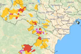 Hôm nay nhiều nơi mưa lớn, 8 tỉnh nguy cơ lũ quét, sạt lở đất