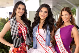 Dàn mỹ nhân quốc tế đến Việt Nam tranh vương miện Miss Charm 2024