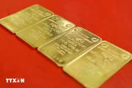 Giá vàng miếng SJC chiều 15/5 giảm 1,8 triệu đồng/lượng