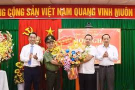 Giám đốc Công an các tỉnh Kon Tum, Gia Lai, Vĩnh Long, Bình Định nghỉ hưu