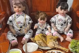 Nhiều học sinh ở Quảng Nam mua búp bê KumanThong thờ cúng cầu... học giỏi