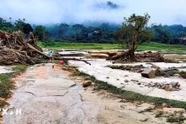 Nguy cơ lũ quét, sạt lở ở Thanh Hóa, Đắk Nông và lốc xoáy trên nhiều vùng biển